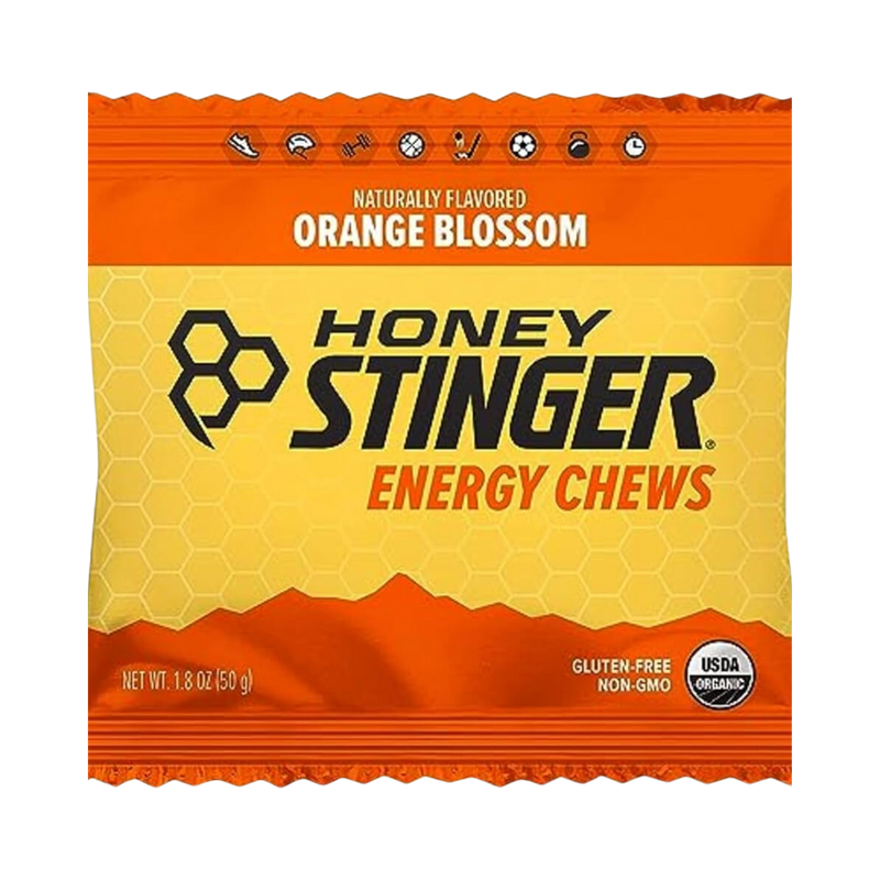 Load image into Gallery viewer, Honey Stinger Organic Energy Chews - Orange Blossom Box of 12
