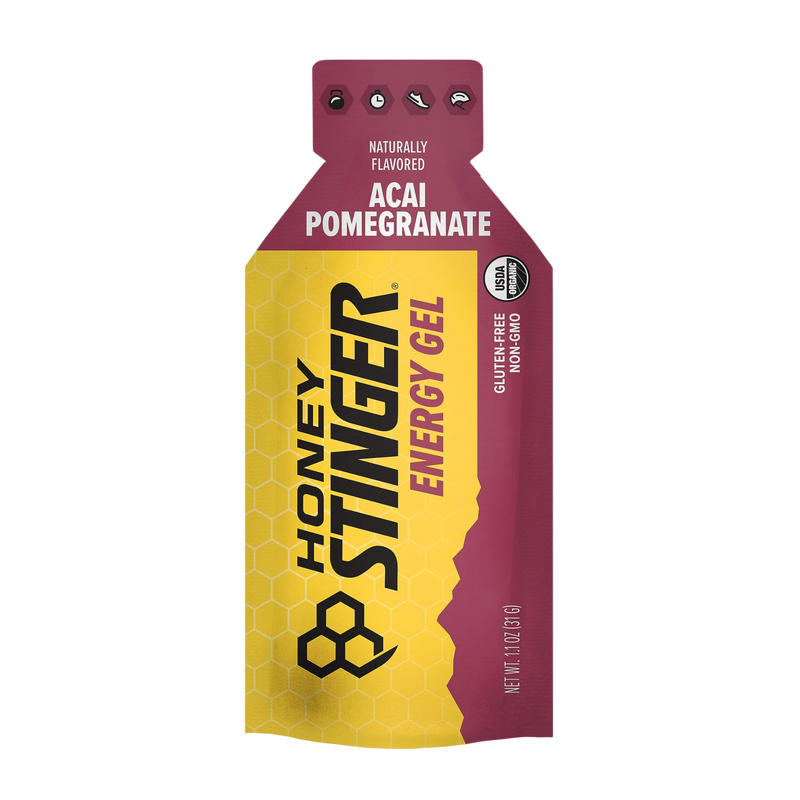 Load image into Gallery viewer, Honey Stinger Organic Energy Gel - Acai Pomegranate 6 Pack
