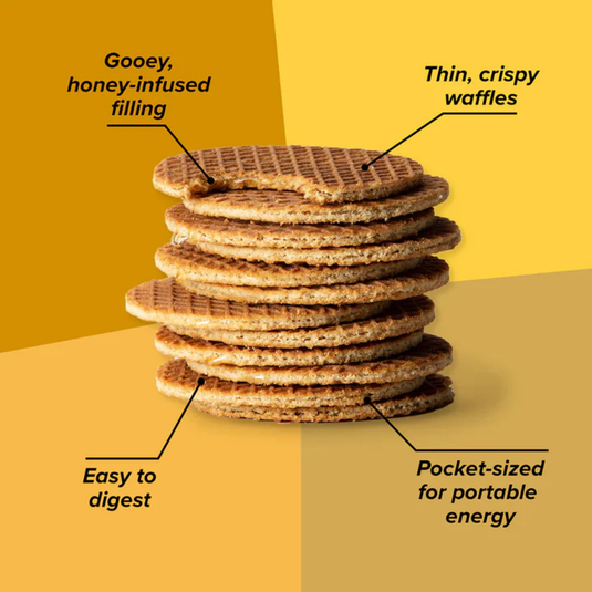 Honey Stinger Organic Waffles - Honey Box 12 Pack