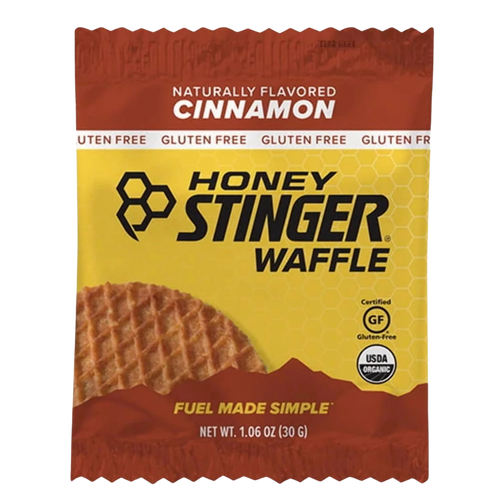 Honey Stinger Organic Waffles - GF Cinnamon 12 Pack