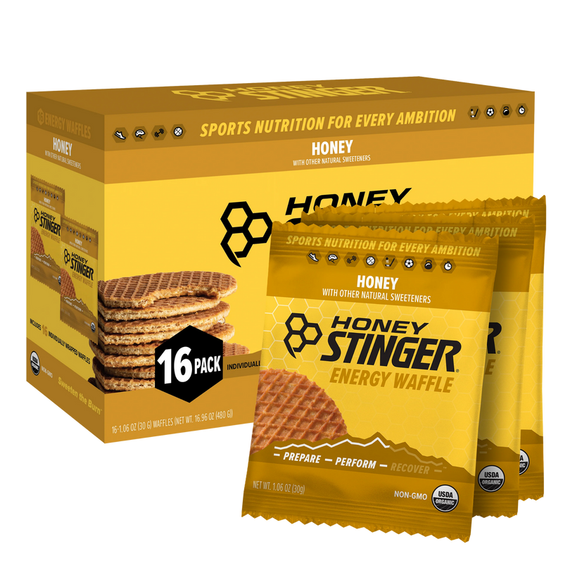 Load image into Gallery viewer, Honey Stinger Organic Waffles - Honey Box 12 Pack
