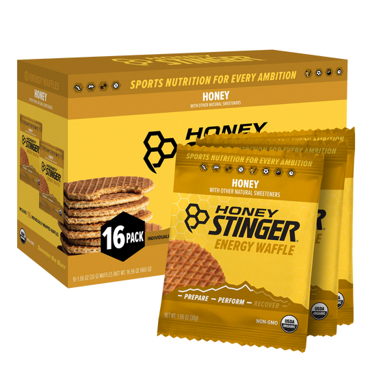 Honey Stinger Organic Waffles - Honey Box 12 Pack