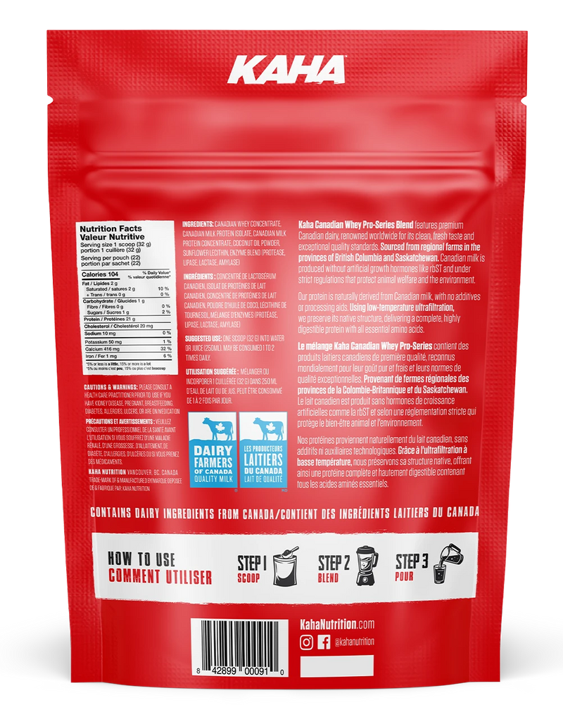 Load image into Gallery viewer, Kaha Canadian Whey - Natural 720g
