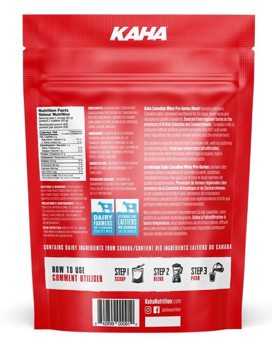 Kaha Canadian Whey - Natural 720g