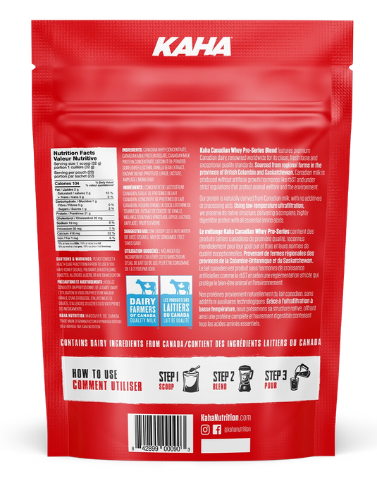 Kaha Canadian Whey - Vanilla 720g