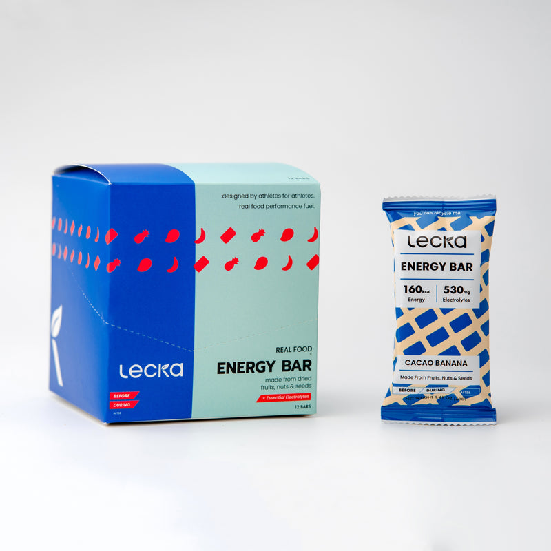 Load image into Gallery viewer, Lecka Energy Bar - Cacao Banana 12 Pack
