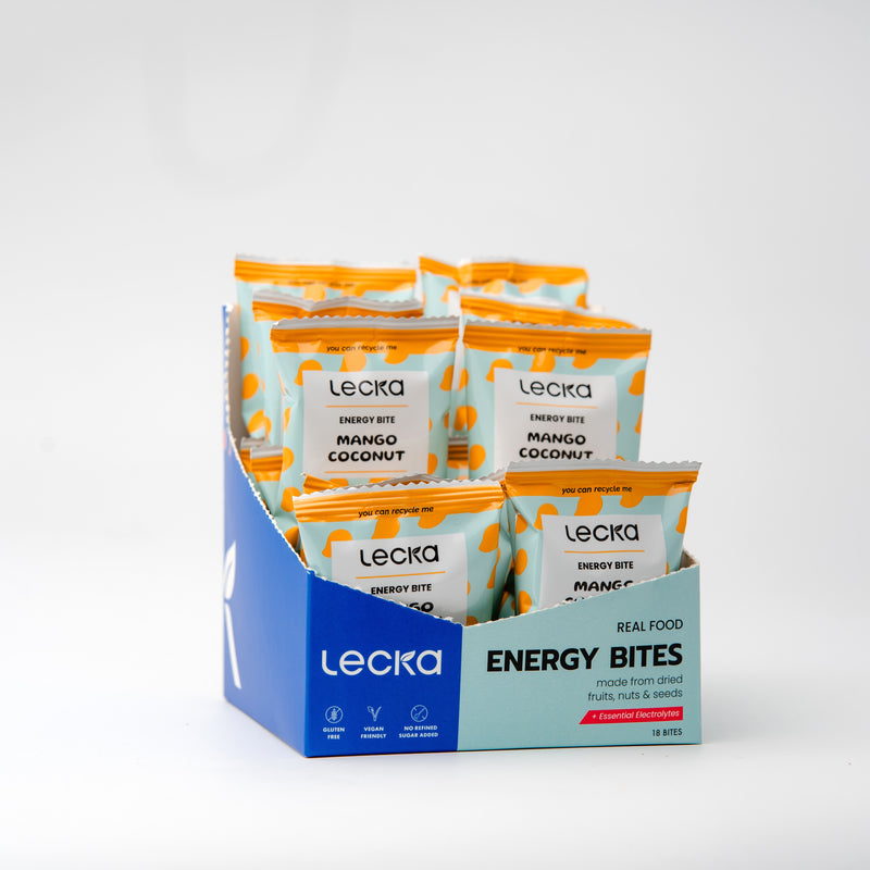 Load image into Gallery viewer, Lecka Energy Bites - Mango Coconut x 18
