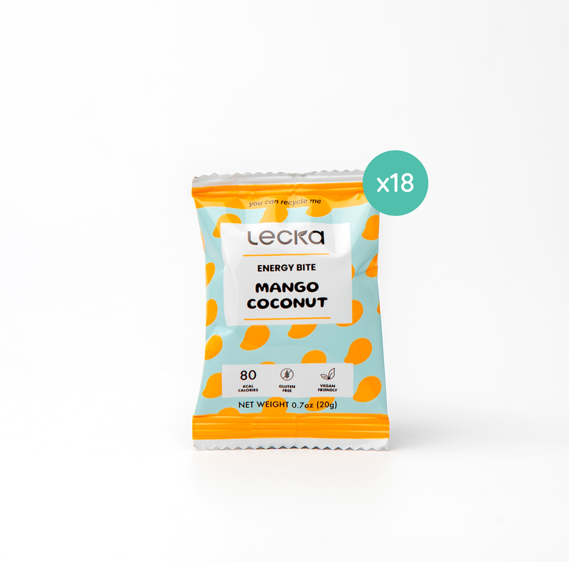 Load image into Gallery viewer, Lecka Energy Bites - Mango Coconut x 18
