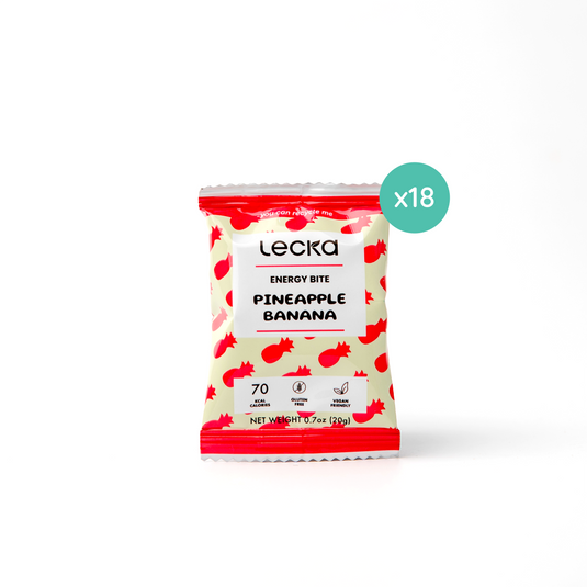 Lecka Energy Bites - Pineapple Banana x 18