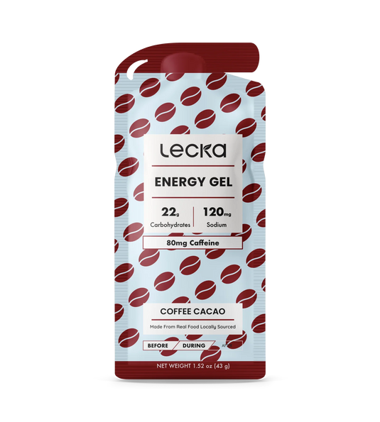 Lecka Energy Gel - Coffee Cacao 12 Pack