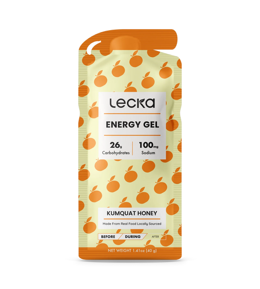 Lecka Energy Gels Kumquat Honey - 12 Pack