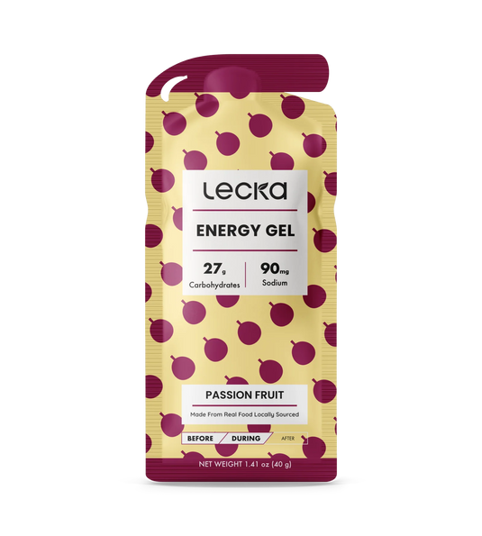 Lecka Energy Gels - Passion Fruit 12 Pack