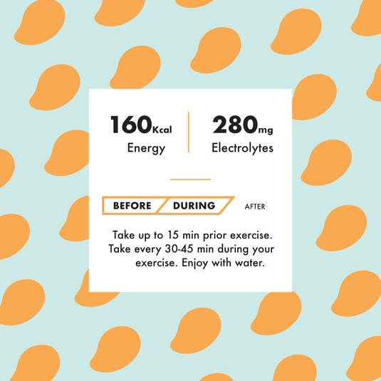 Lecka Energy Bar - Mango Coconut 12 bars