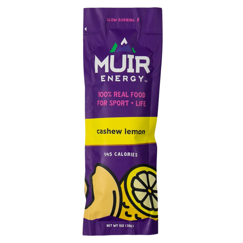 Load image into Gallery viewer, Muir Energy - Cashew Lemon Energy Gel 10 Pack
