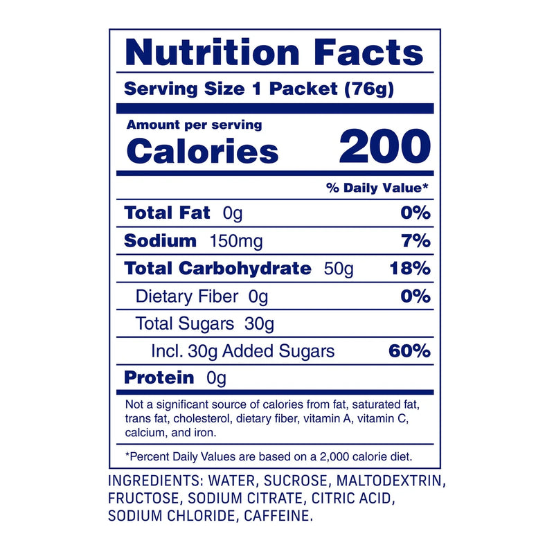 Load image into Gallery viewer, Carbs Fuel CAFFEINATED Original 50g Energy Gels
