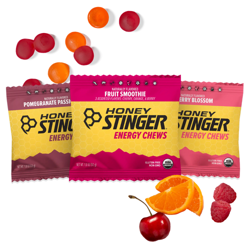 Honey Stinger Organic Energy Chews - Variety Box of 12