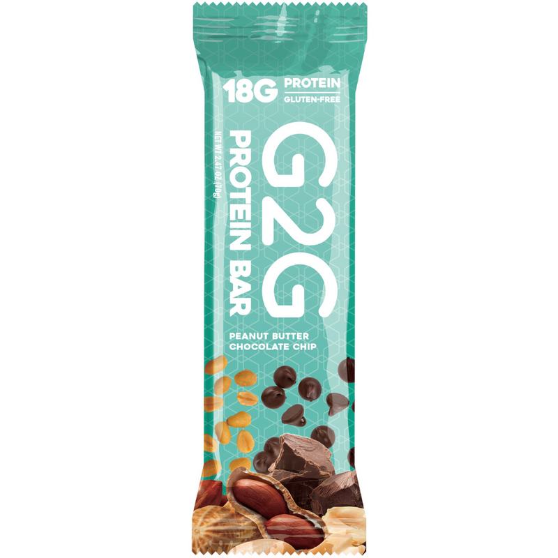 Load image into Gallery viewer, G2G Protein Bar - Peanut Butter Chocolate Chip 4/$14.99
