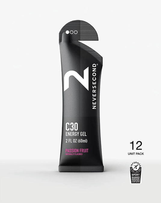 Neversecond C30 Energy Gel - 12 Unit Pack