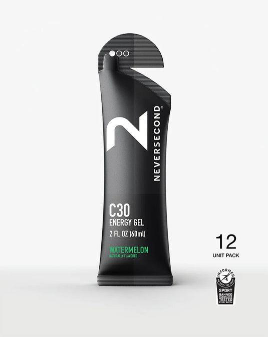 Neversecond C30 Energy Gel - 12 Unit Pack