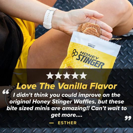 Honey Stinger Vanilla Mini Waffles