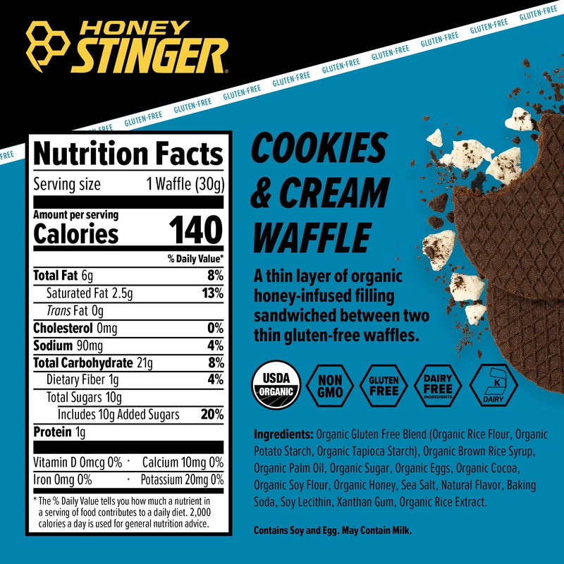 Load image into Gallery viewer, Honey Stinger Gluten Free Waffle Variety - Box of 12
