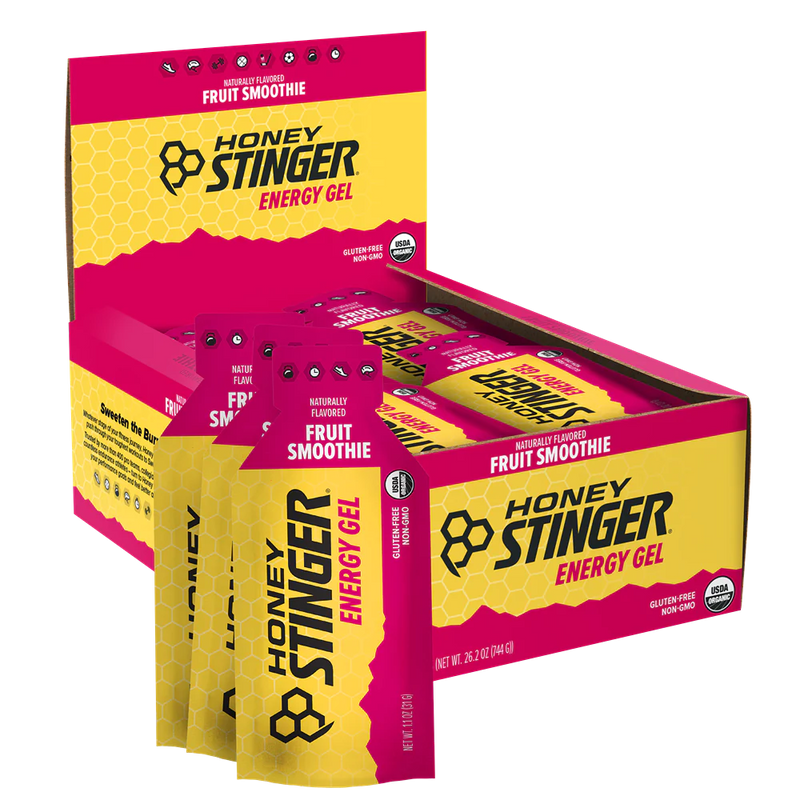 Load image into Gallery viewer, Honey Stinger Organic Energy Gel - Fruit Smoothie 6 Pack

