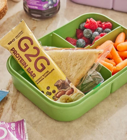 Load image into Gallery viewer, G2G Protein Bar - Peanut Butter Banana Chocolate Box of 8
