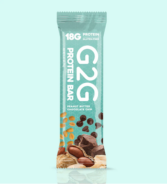 G2G Protein Bar - Peanut Butter Chocolate Chip Box of 8