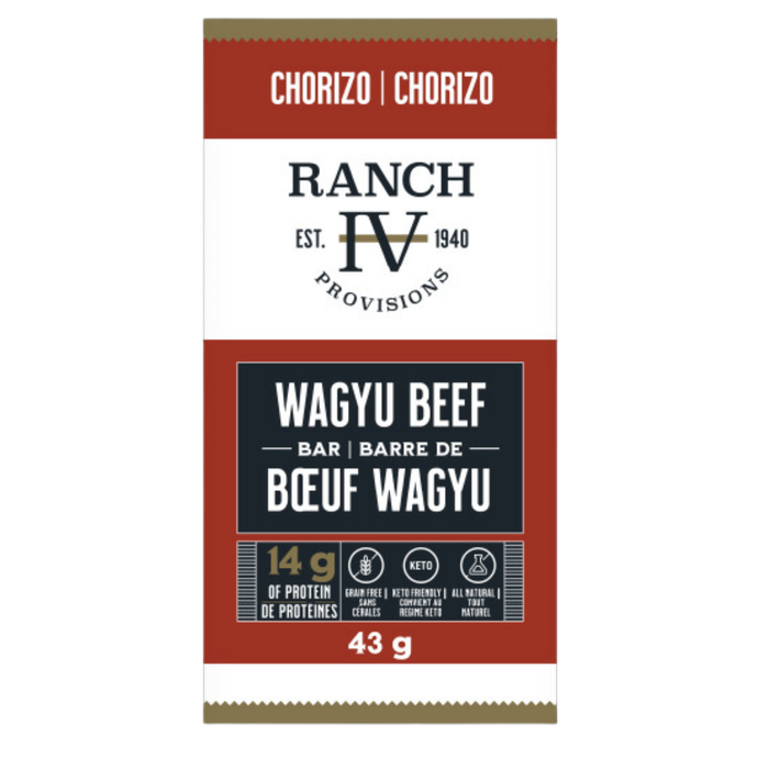 Ranch Provisions Wagyu Beef Bar - Chorizo 6 Pack/$33