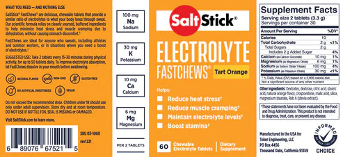 Load image into Gallery viewer, SaltStick Fast Chews Bottle - $21.99/ 60ct
