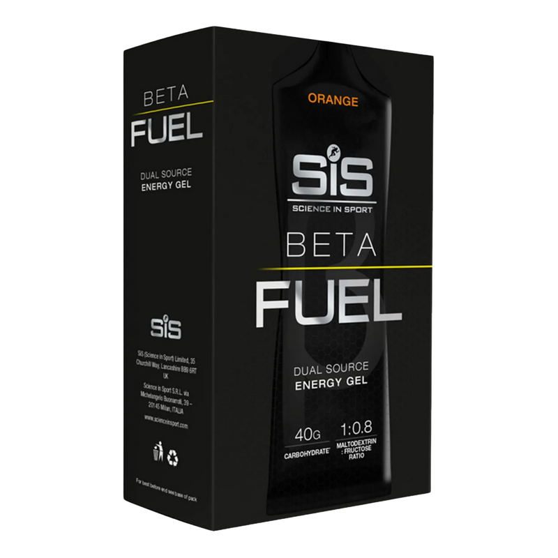 Load image into Gallery viewer, SiS Orange Beta Fuel Gels - 6 Pack
