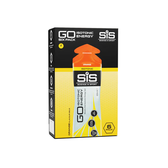 SiS - GO Isotonic Energy Gels 60ml 6 Pack - Orange