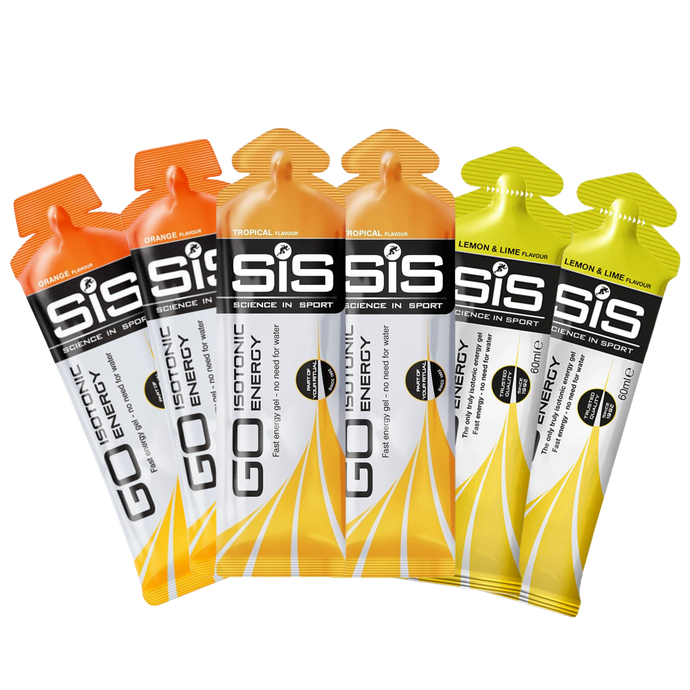 SIS - GO Isotonic Energy Gel 60ml VARIETY 6 Pack