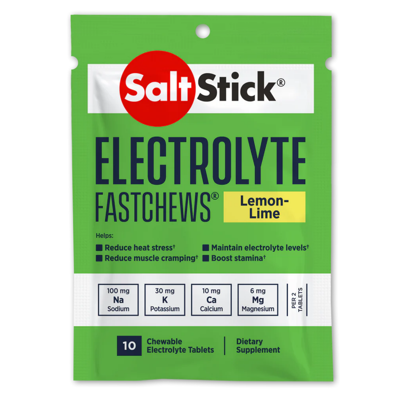 Load image into Gallery viewer, SaltStick Fastchews Zesty Lemon-Lime 10 per pack/$4.39
