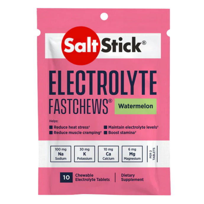 SaltStick Fastchews Watermelon 10 per pack/$4.39