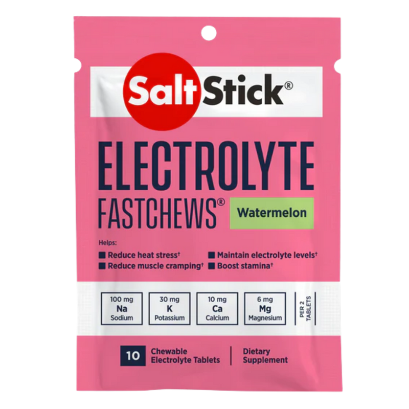 Load image into Gallery viewer, SaltStick Fastchews Watermelon 10 per pack/$4.39
