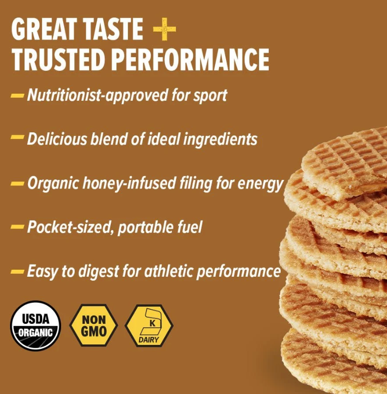 Load image into Gallery viewer, Honey Stinger Peanut Butter Energy Waffles
