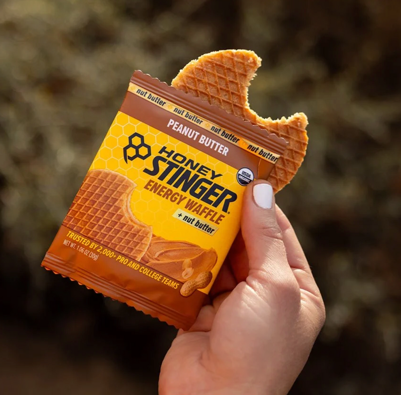 Load image into Gallery viewer, Honey Stinger Peanut Butter Energy Waffles
