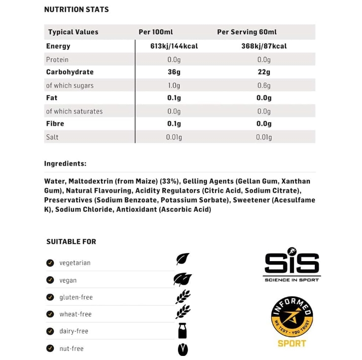 Load image into Gallery viewer, SiS - GO Isotonic Energy Gel 60ml 6 Pack Lemon Lime
