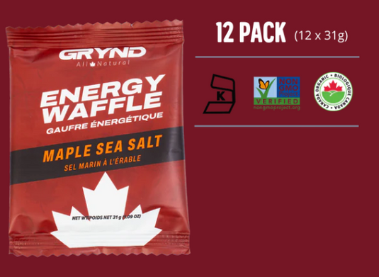 Grynd Energy Waffles - 12 Pack