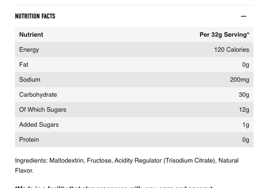 Neversecond C30 Sports Drink - 20 Serving Pack