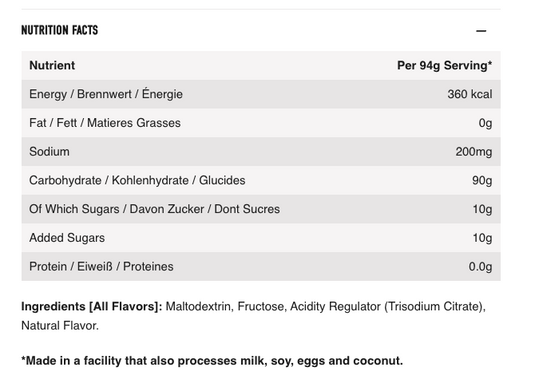 Neversecond C30 Sports Drink - 20 Serving Pack