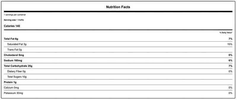 Load image into Gallery viewer, Grynd - GF Maple Apple Fritter Energy Waffle 12 Pack

