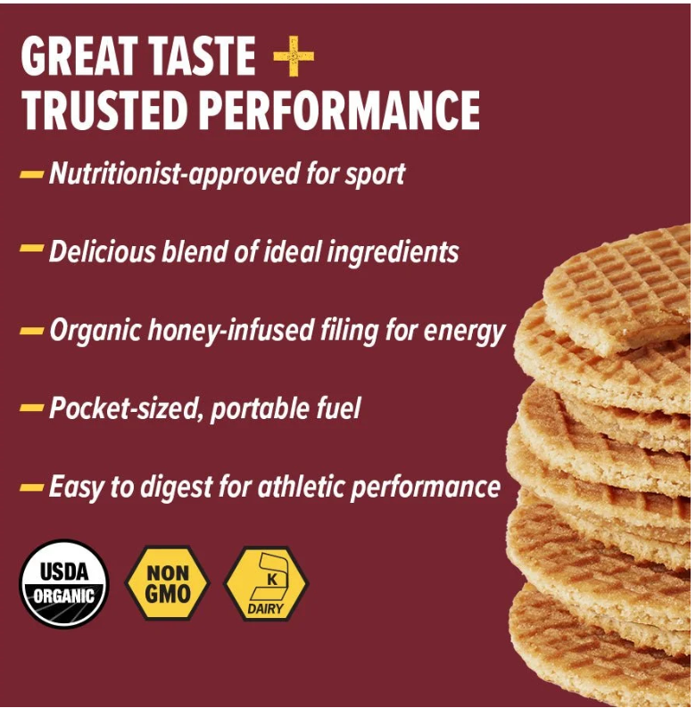 Load image into Gallery viewer, Honey Stinger - Almond Butter Maple Energy Waffles
