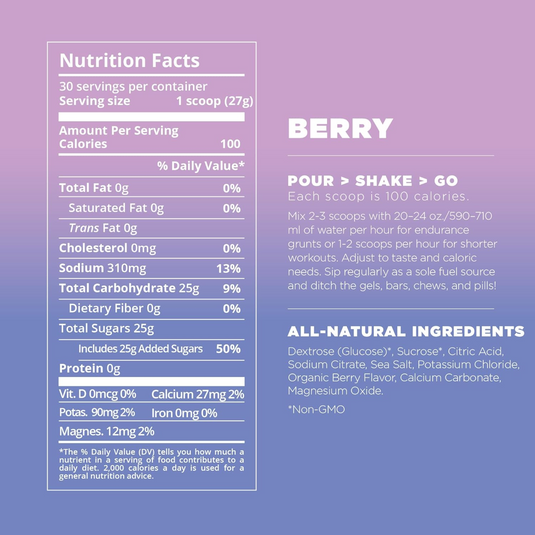 Tailwind Endurance Fuel -  Berry 30 Servings