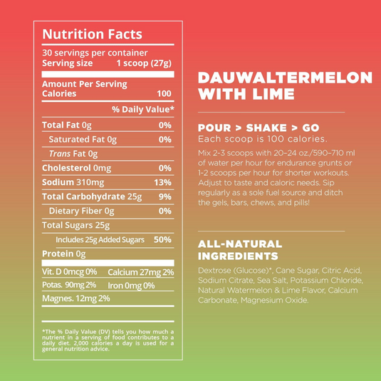 Tailwind Endurance Fuel -  Dauwaltermelon 30 Servings