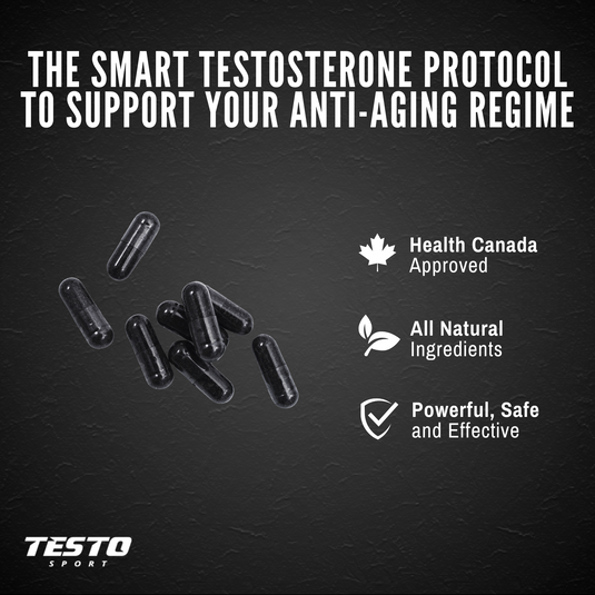 Testo Sport - 60 capsule bottle, 1 month supply