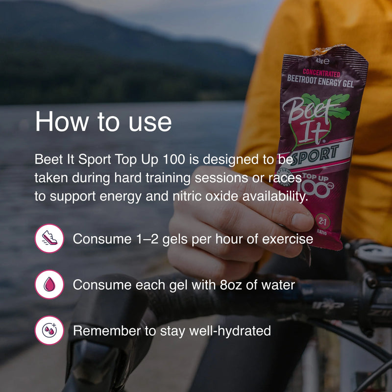 Load image into Gallery viewer, Beet it Sport Top Up 100 Gels
