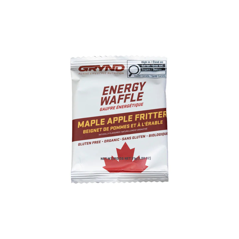 Load image into Gallery viewer, Grynd - GF Maple Apple Fritter Energy Waffle 12 Pack
