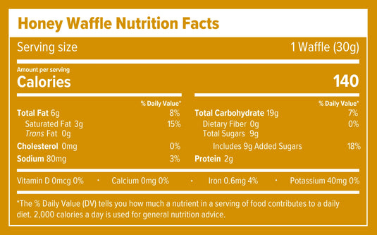 Honey Stinger Honey Waffles - Box of 12